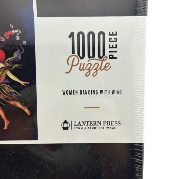 Lantern Press Women Dancing with Wine Puzzle New 1000 Pieces - Picture 3 of 4